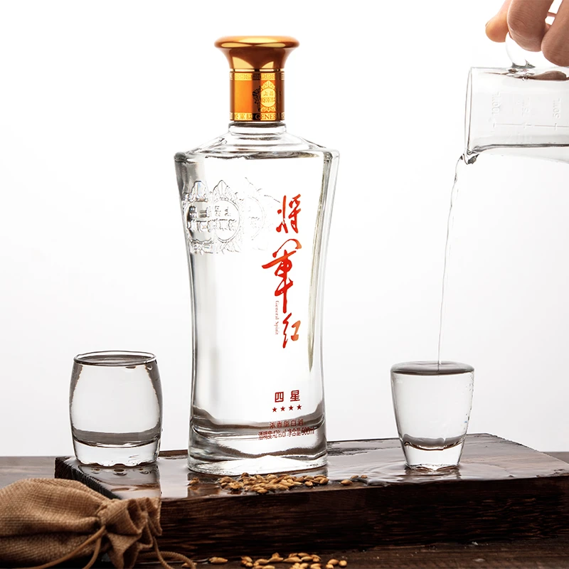 上品将军红专场四星白酒42度500ml浓香型原浆纯粮食酒42度500ml