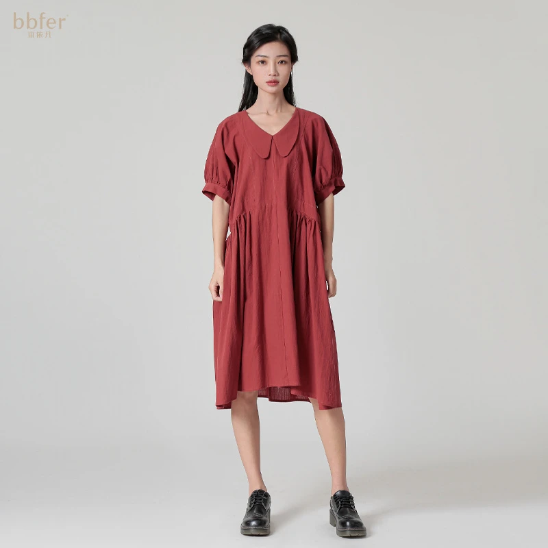 【部分微瑕，N，O褪N，O焕！介意慎拍】本依凡夏装女士连衣裙EESLQ0261