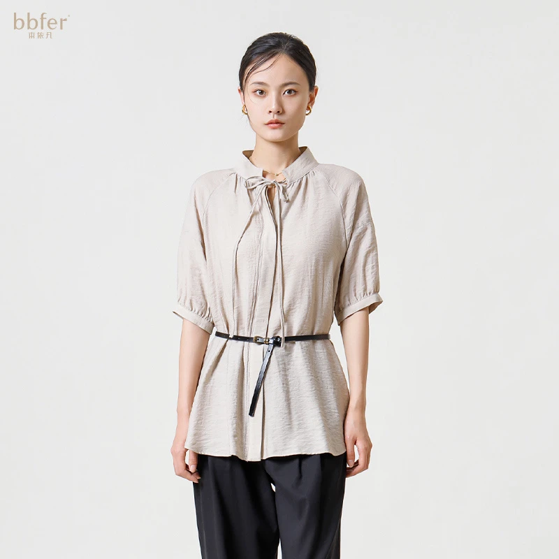 【部分微瑕，N，O褪N，O焕！介意慎拍】本依凡夏季女士衬衫EESCY0213