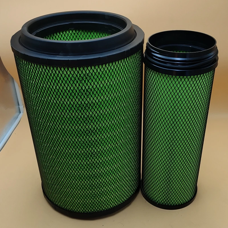 适配K2841PU空气滤芯T7h解放J6悍威德龙F3000滤清器格欧曼豪沃336