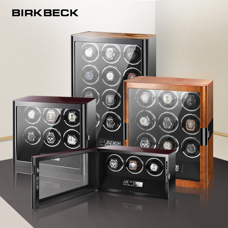 Birkbeck/伯克贝克机械手表摇表器家用旋转表盒转表器收纳盒防磁
