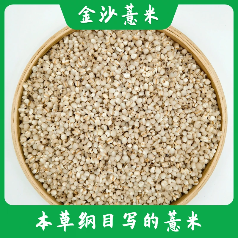 金沙薏苡仁500克可煮紫米小米杂粮粥茯苓玉竹