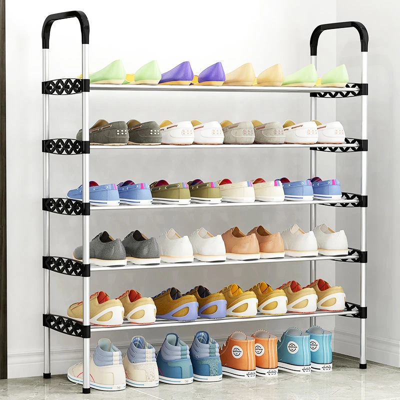 鞋架子简易多层家用门口结实鞋架防尘多功能学生宿舍鞋架组装寝室