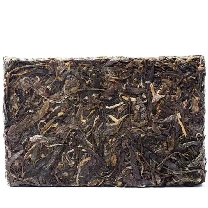 2019年蝴蝶谷 幽香丛林古树混采普洱生砖250g A2号 1.3