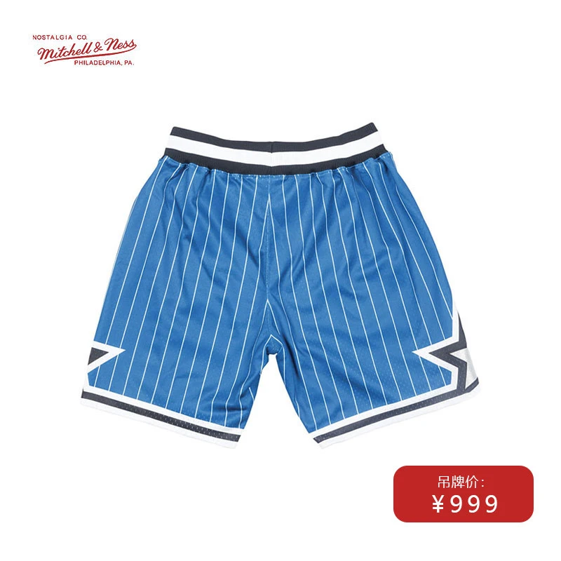 Mitchell&Ness  MN-NBA魔术94年哈达威AU蓝魔复古球裤篮球短裤潮