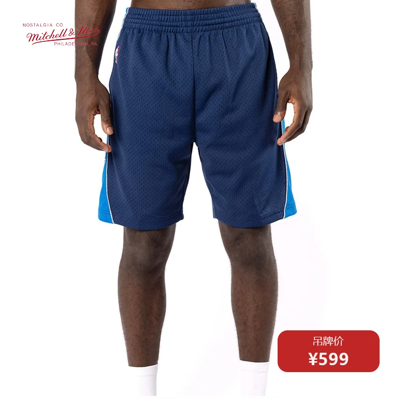 Mitchell&Ness MN-NBA小牛诺维茨基11年SW复古球裤篮球运动短裤C