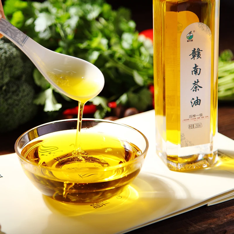 赣木霖有机山茶油鲜籽初榨物理冷榨野生农家茶油妆食同源可外用