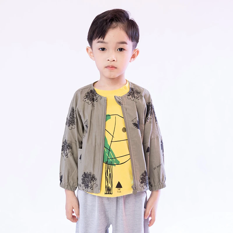 童装春秋梭织宽版外套8111503