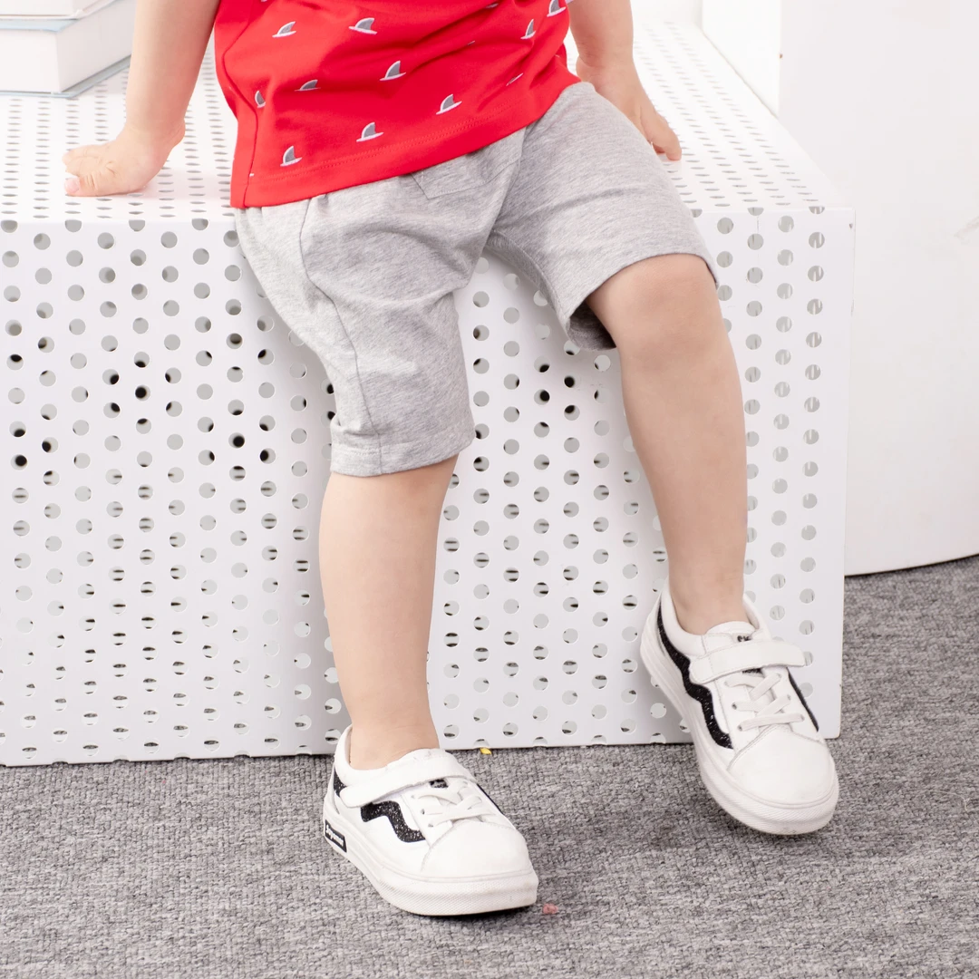 童装夏款针织哈伦五分裤8021934