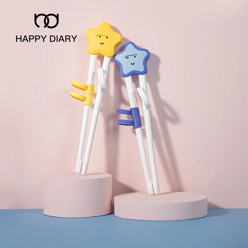 hd儿童筷子家用训练筷套装宝宝练习学习筷男孩女孩用矫正筷便携装