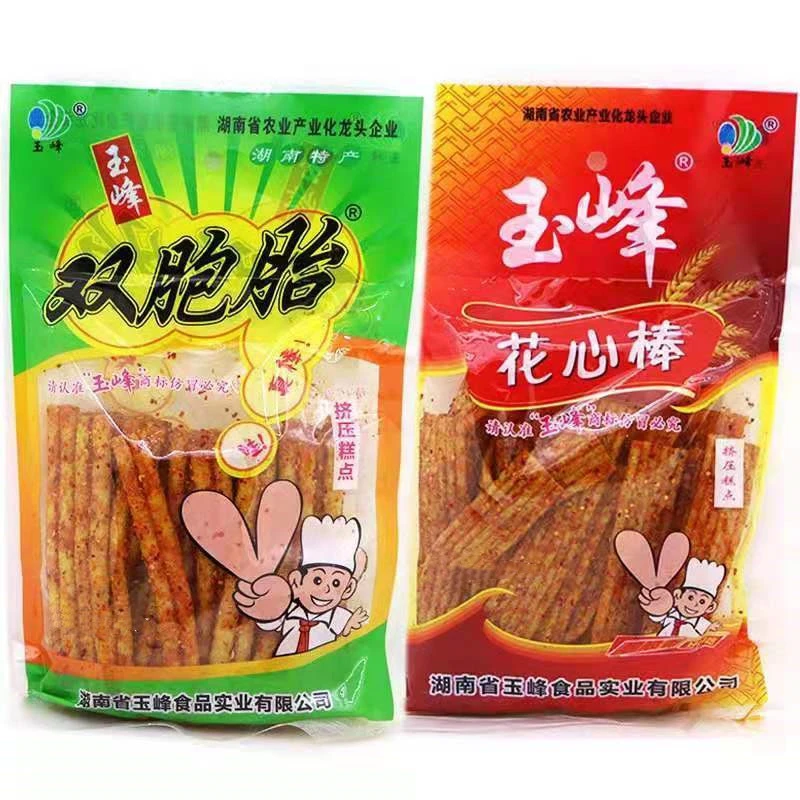 玉峰双胞胎辣条校园小零食儿时怀旧面筋香辣棒  2包/4包