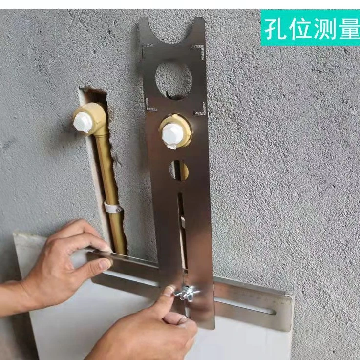 新款万向开孔尺水管开孔线盒定位