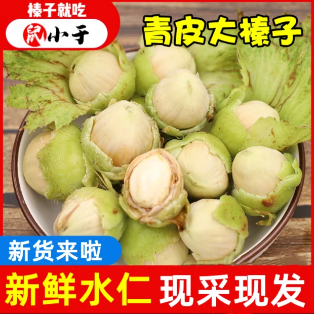东北特产青皮水仁榛子2斤/5斤
