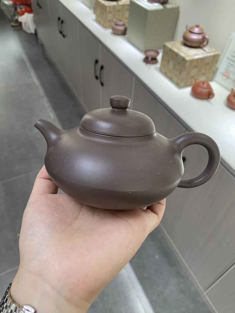 《合欢》壶 全手工 制作 清灰紫泥