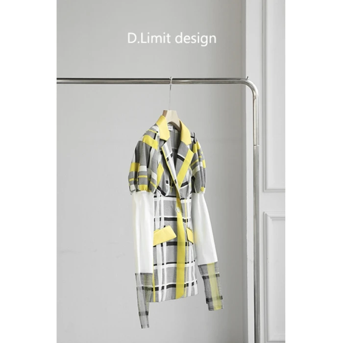 【D.Limit design】设计师款螺纹拼接西装DL-H10W
