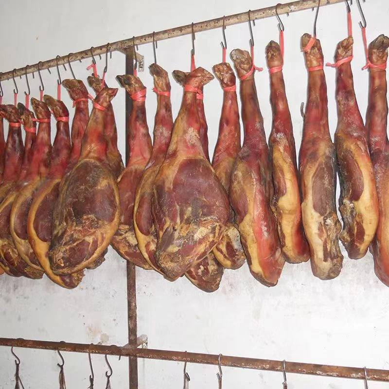 恩施三年老火腿腌制柴火熏制送礼佳品