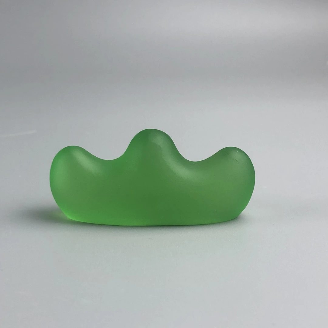 匠门琉璃古法琉璃山子彩色纯手工创意个性工艺品笔搁笔架茶针阁