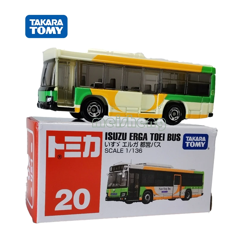 20号五十铃巴士多美卡TOMICA合金车tomy模型玩具直播