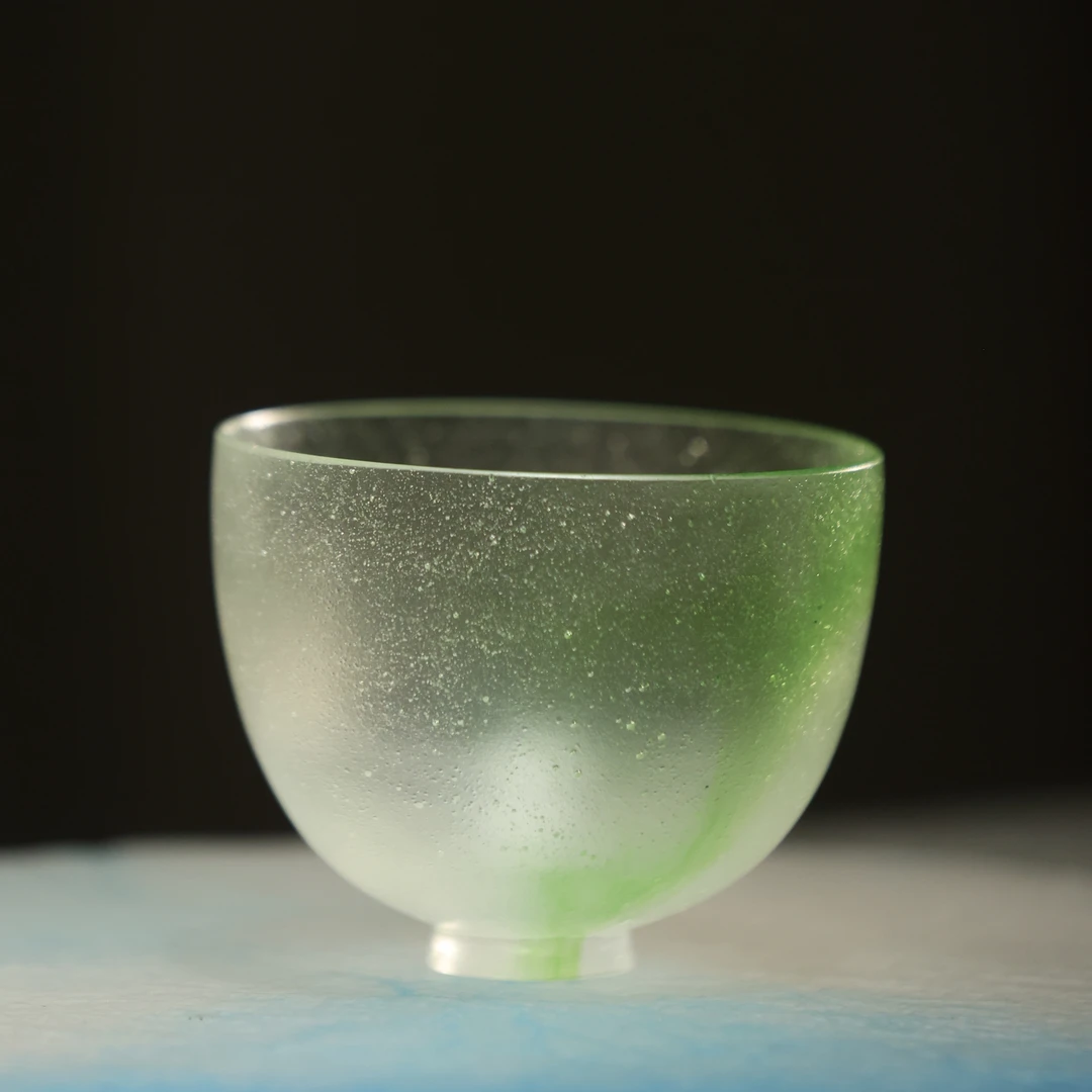 茶汤美学 | 予御 | 见山琉璃-大圆腹杯 350ml