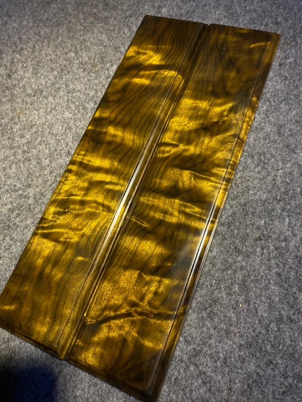 金丝楠木乌木镇尺书法用品实木礼品实木压尺