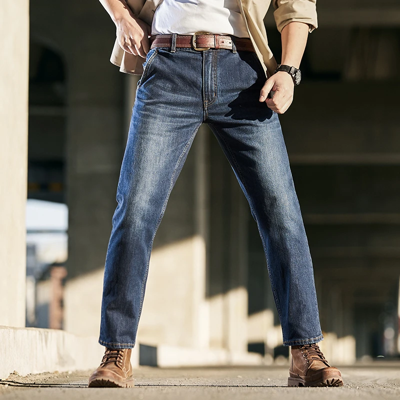 【龙牙】二代隐甲UPE战术通勤牛仔裤户外百搭休闲牛仔长裤直筒男