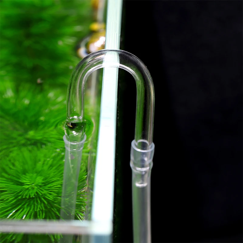 鱼缸玻璃U形管CO2不锈钢U型管水草氧气管氧气泵二氧化碳弯管配件