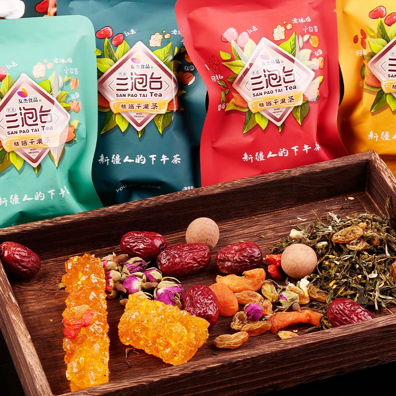 【奈良专属】新疆礼物丝路干果茶三泡台新疆回族人的下午茶精选招待