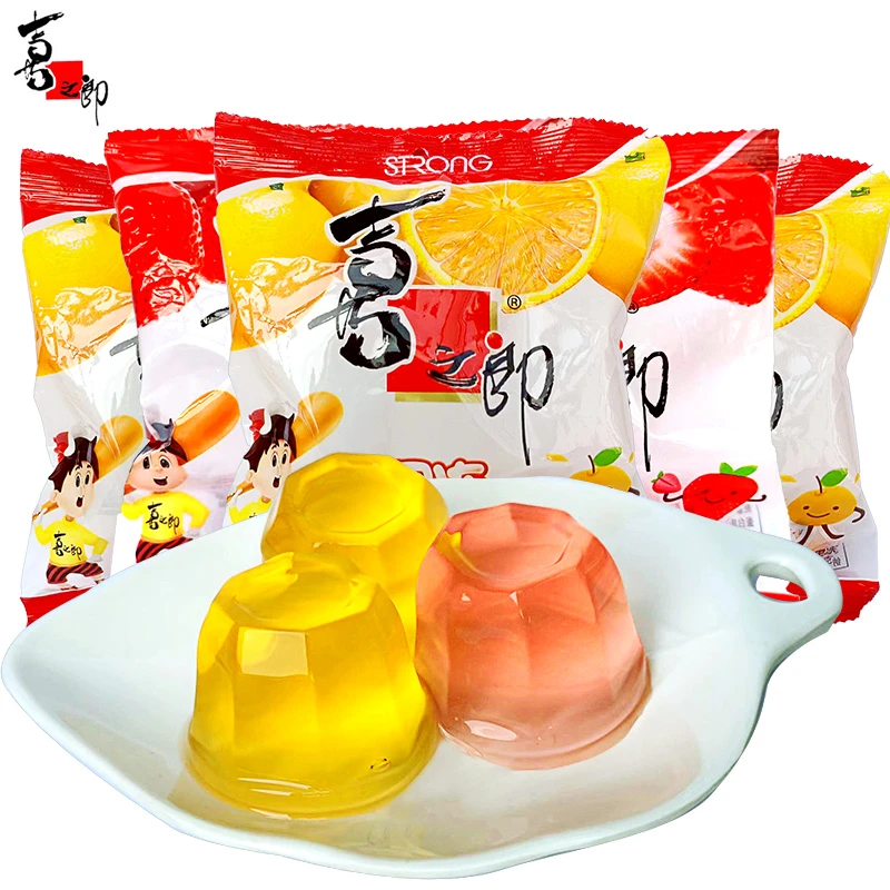 喜之郎香甜果冻90g*5包随机2-3个口味爽滑休闲零食小吃果味型JH
