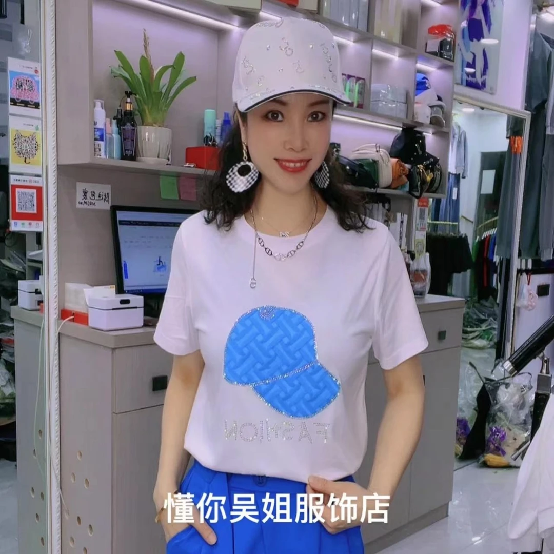 【懂你吴姐】806风悦怡人帽子T恤