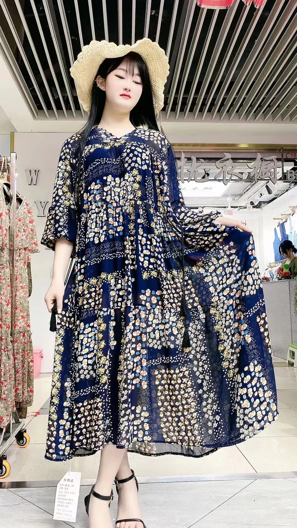 小雪花6823款美裙