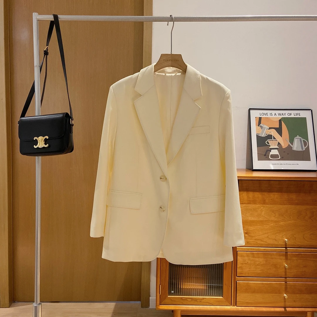 大叮自制 清仓！一粒扣廓版西装外套！S2849