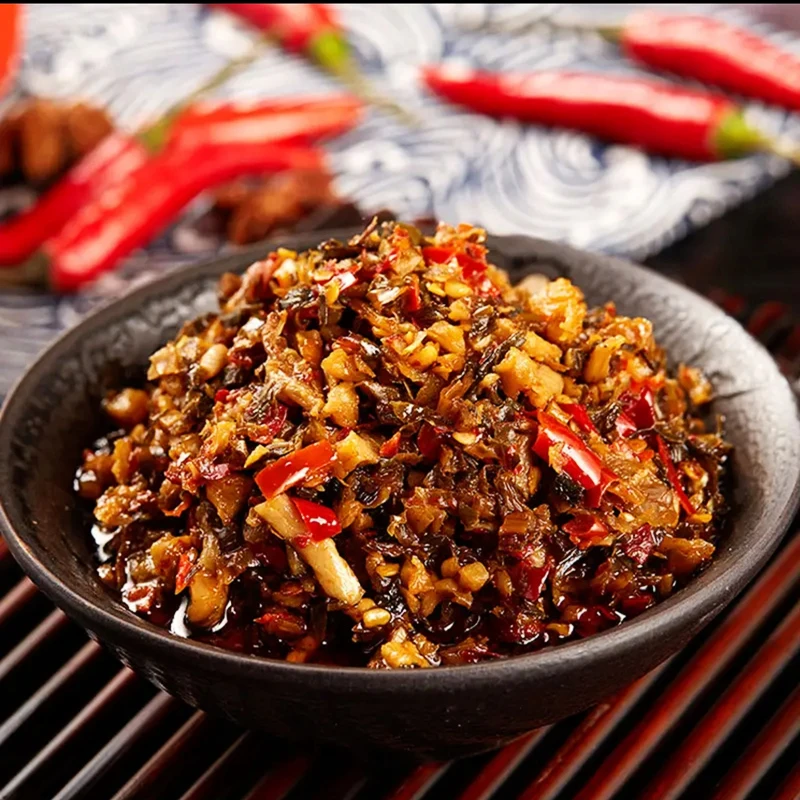 外婆菜农家风味手工老坛腌制开胃香辣外婆菜250克-400克