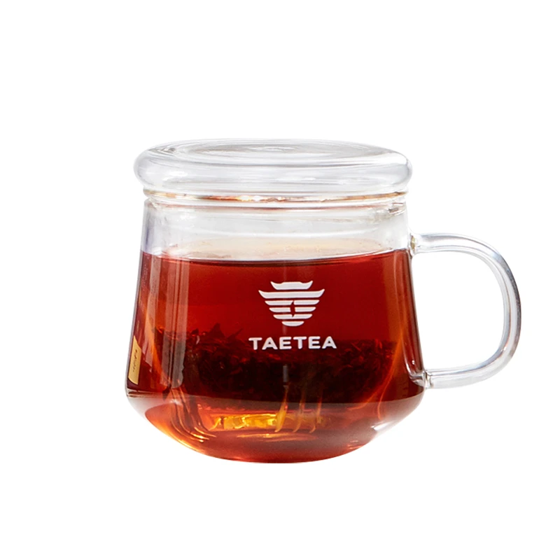 大益益工坊 茶具 自饮杯350ml 办公通用 茶水分离泡茶方便通透