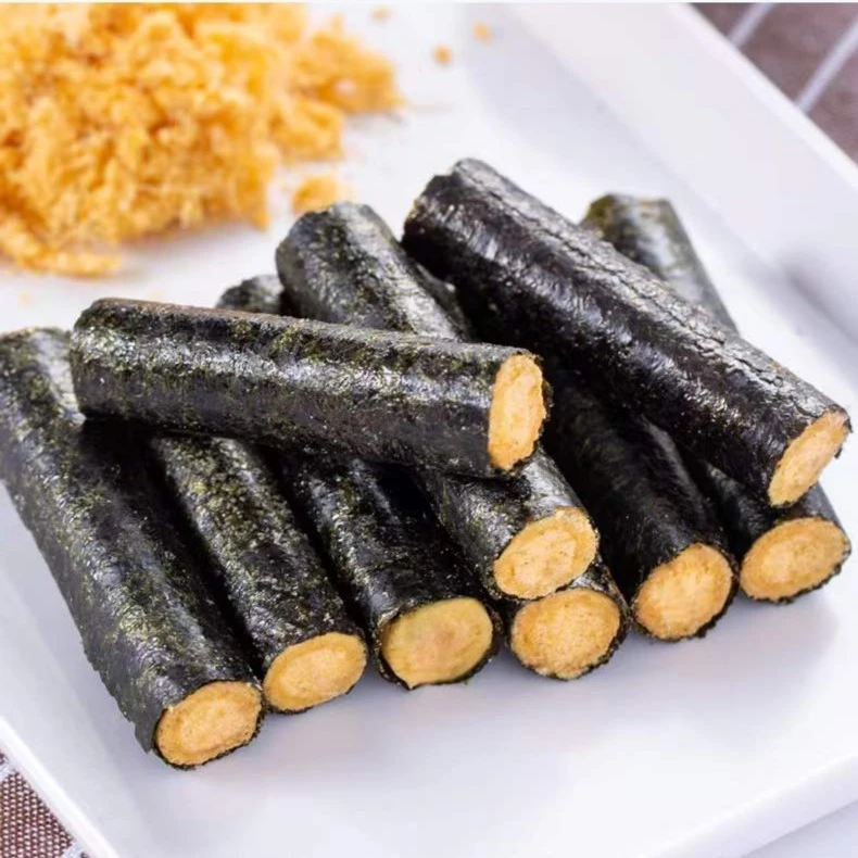 连云港发货  开袋即食咸蛋黄海苔卷【半斤-2斤】