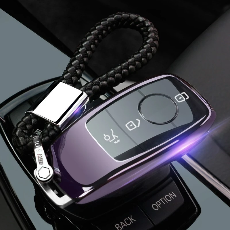 2022款奔驰GLE350 GLS450 GLC300L 260 GLB200 C E S级钥匙套扣包