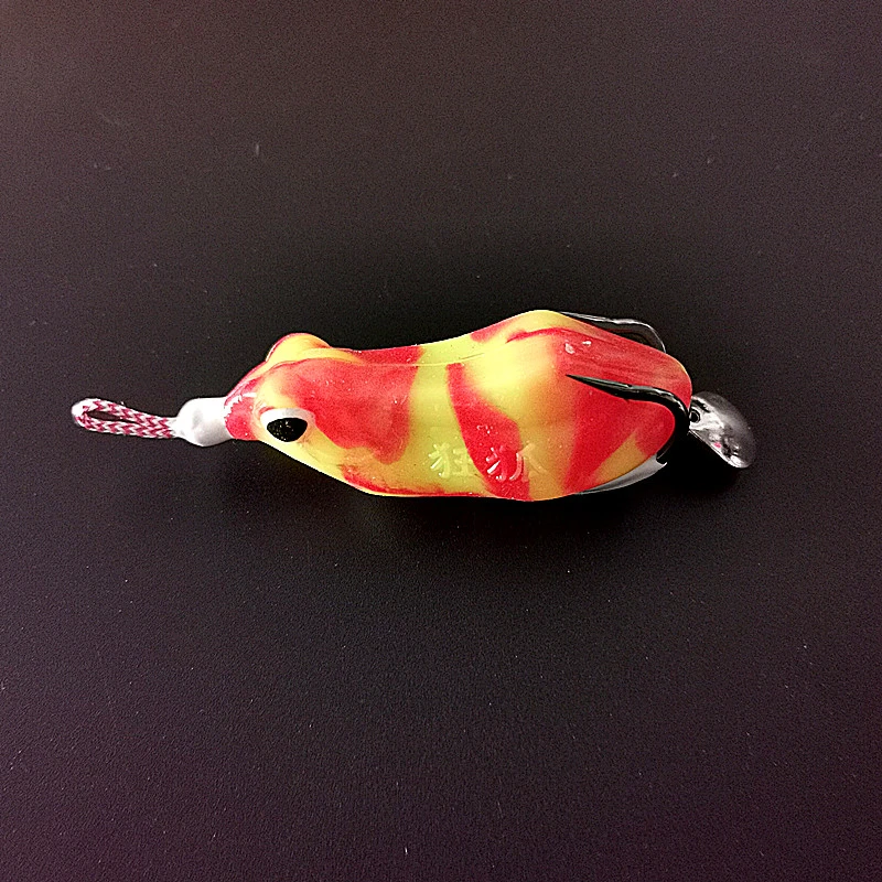 狂狐毒蟾14.5克6厘米上倾钩远投路亚打黑鱼雷强黑色假饵钓鱼垂钓