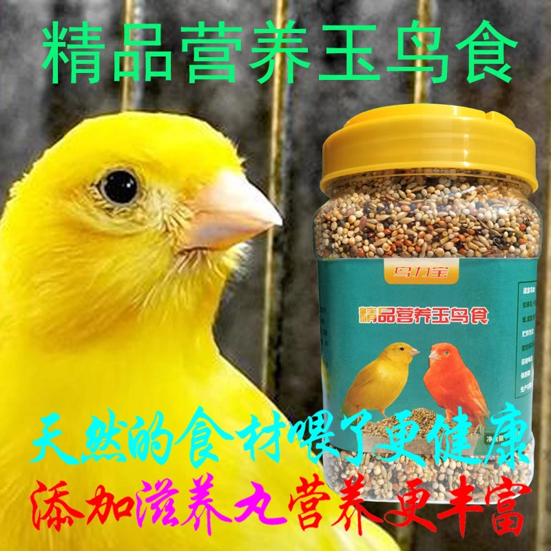 玉鸟营养专用食混合鸟粮原粮文鸟珍珠鸟五彩芙蓉鹦鹉玉鸟专用鸟食
