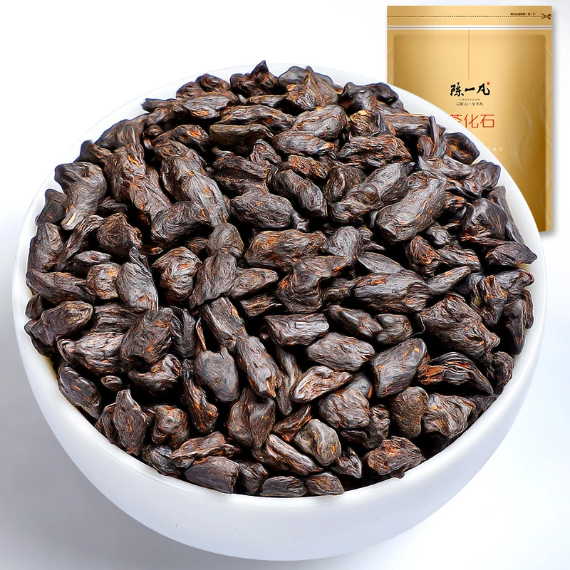 陈一凡茶化石500g糯米香十年陈香碎银子茶叶熟茶云南勐海百年古树