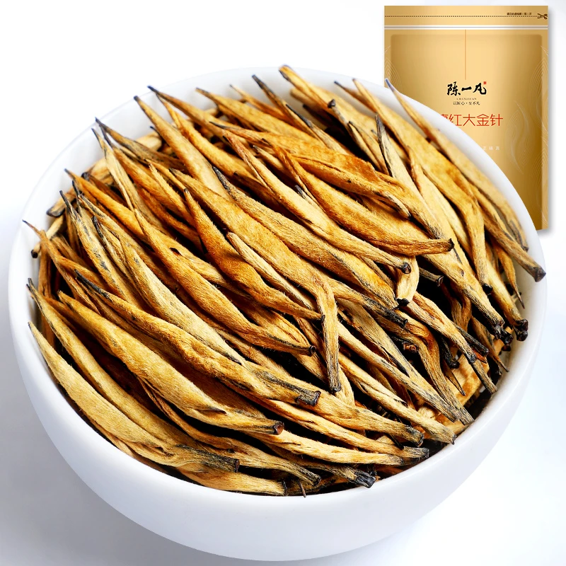 陈一凡滇红大金针250g 蜜香单芽特级茶叶红茶 新茶春茶云南凤庆