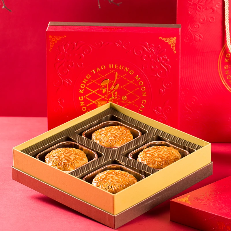 稻香诚制 香港进口五仁金腿月饼 广式传统手工月饼 中秋送礼团购