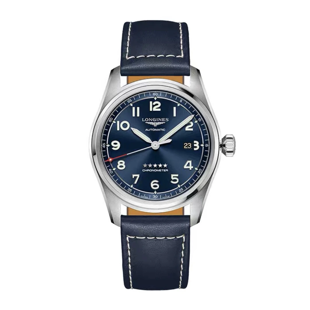 99新 Longines/浪琴 奢王/先行者811/42表径/全套盒卡