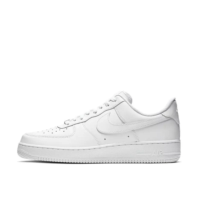 Nike Air Force 1 AF1 空军一号全白情侣低帮板鞋 CW2288-111