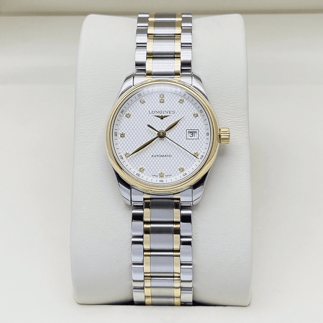 95新 Longines/浪琴 名匠/表径29mm/间金/钻刻/公价22000