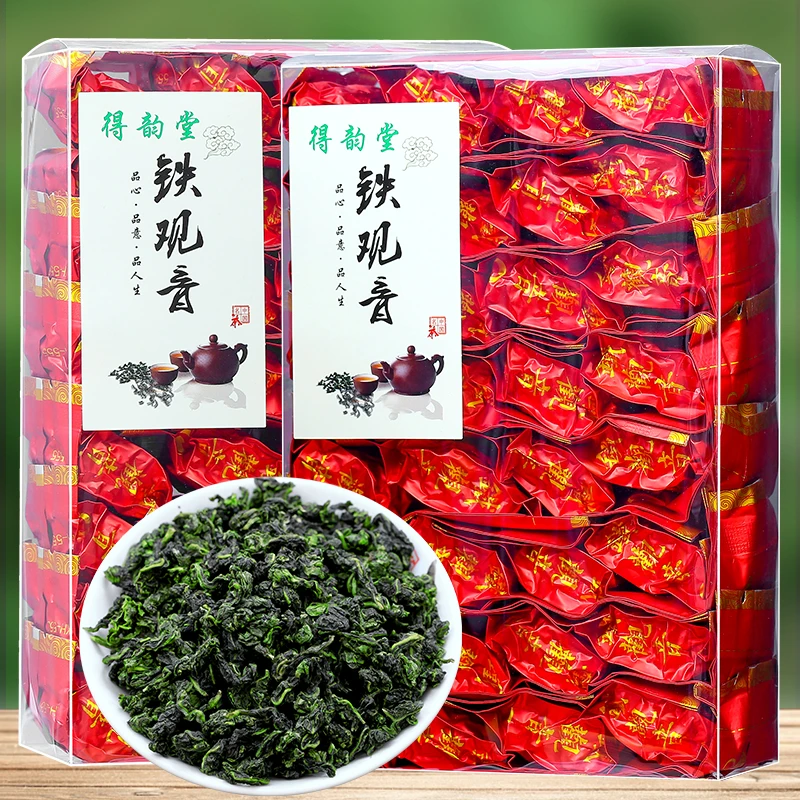 得韵堂安溪手工正味清香铁观音茶叶 新茶特级兰花香高山好茶