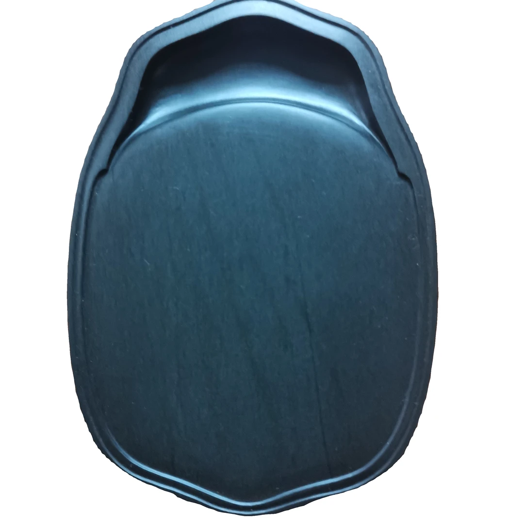 蝉形砚（歙砚老坑罗纹）黑色中国歙砚原产地之乡