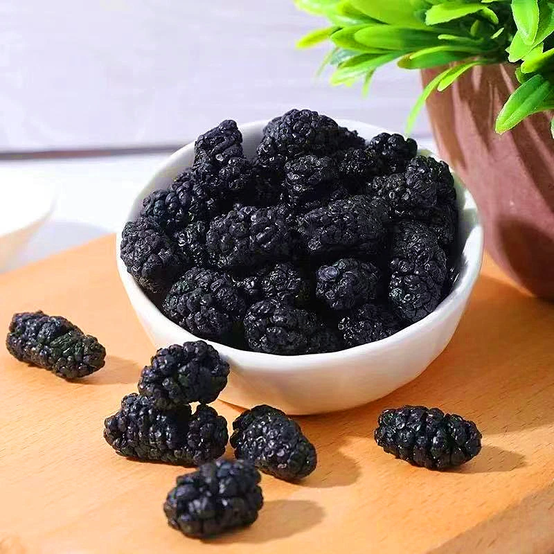 新疆西域皇后新货黑桑葚干营养 饱满 肉厚 散装无沙免洗1000g包邮