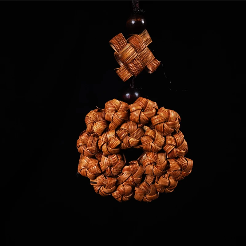 藤职人藤编小件精品挂饰纯手工编织