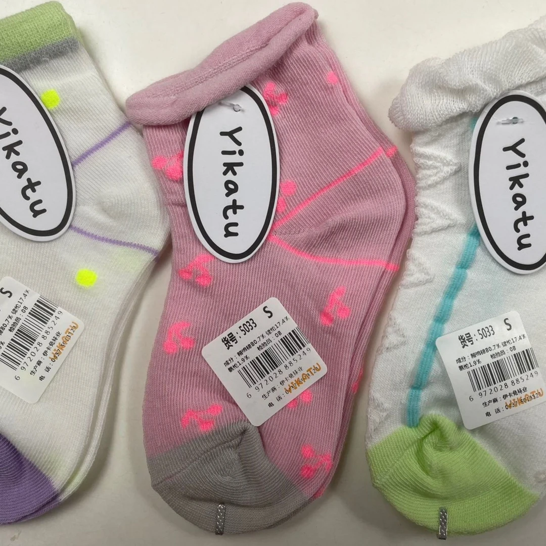 3双 依卡兔春夏女童袜