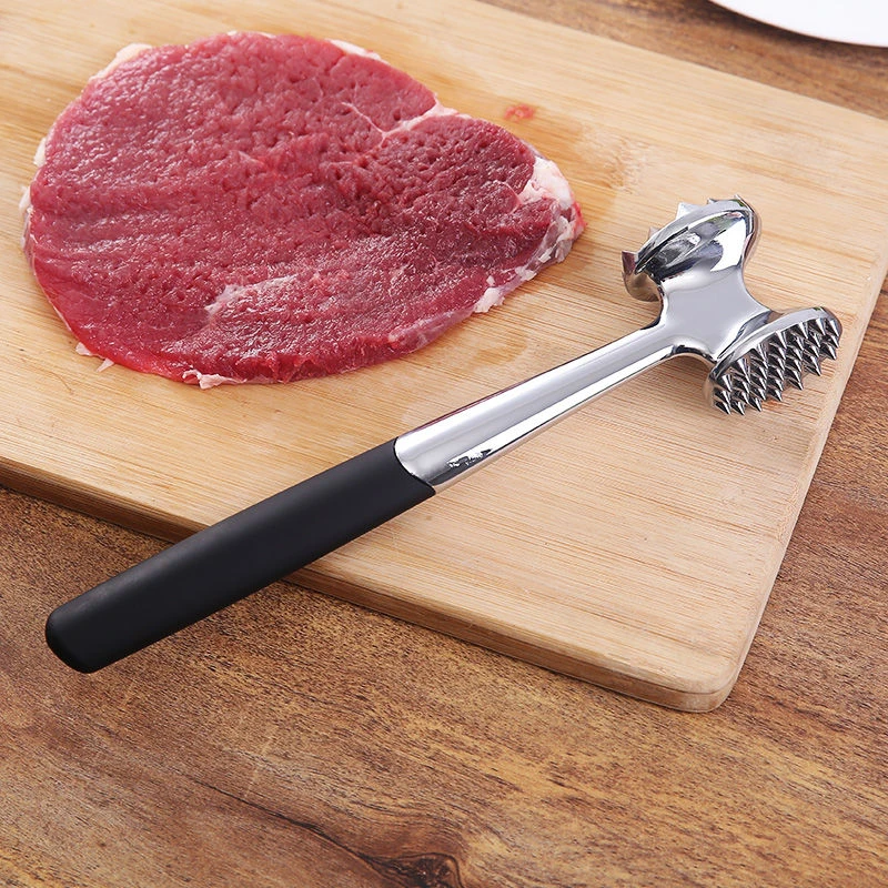 实心松肉锤家用断筋松肉针厨房锤肉锤子打肉器牛排猪扒鸡排敲肉锤