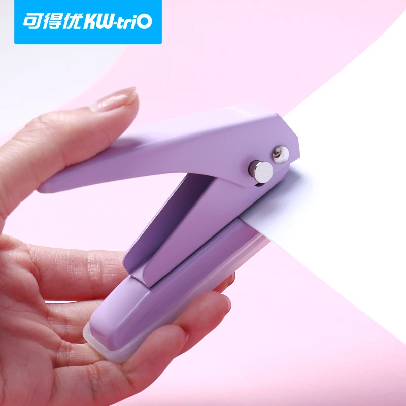 【直播间福利】单孔20页打孔器圆孔小型省力活页单词卡打洞器